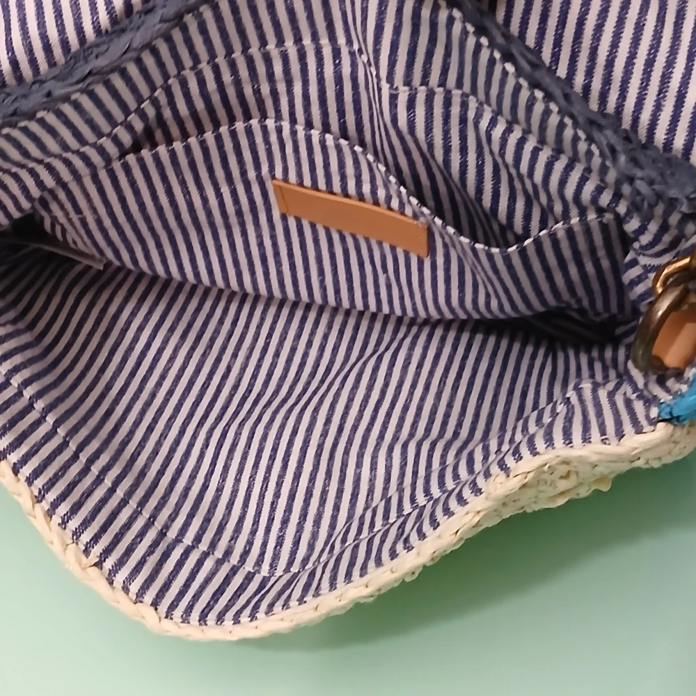 J. Crew Woven Crossbody Bag